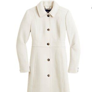 J. Crew Cream Pea Coat